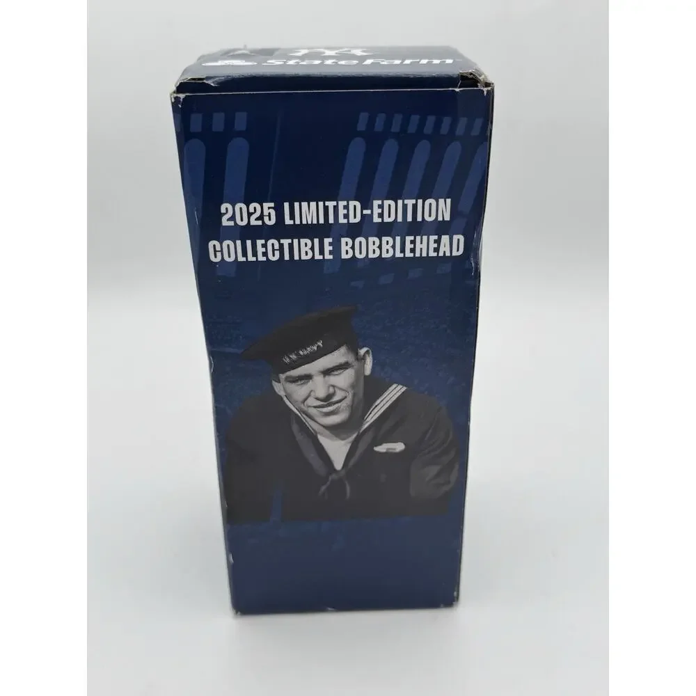 2025 Yogi Berra Bobblehead NY Yankees U.S. Navy Limited Edition NEW